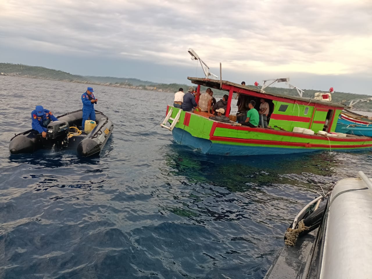 Sat Polairud Polres Nias laksanakan Patroli di Sepanjang Pantai Laut Gunungsitoli