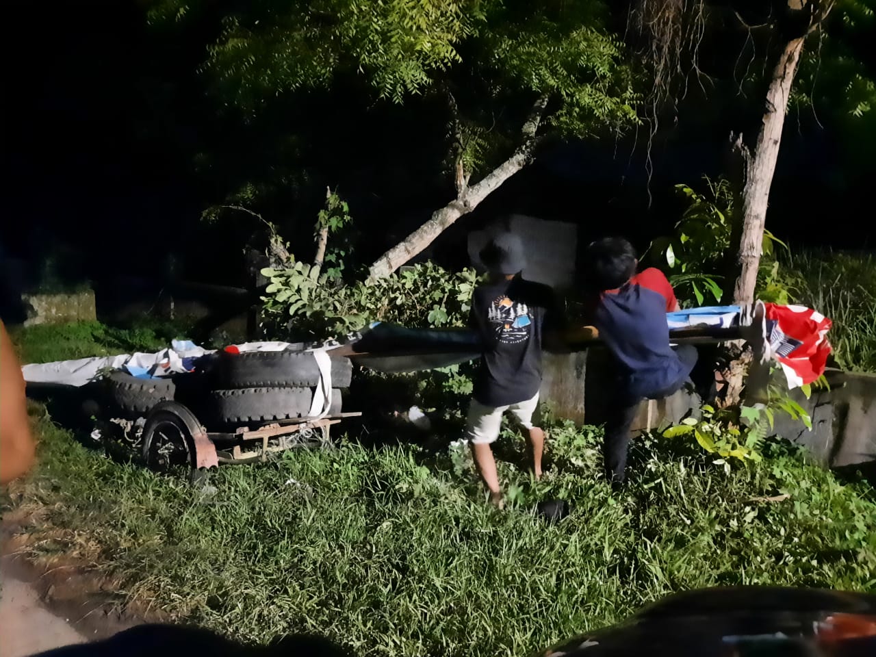 Polsek Binjai Timur Polres Binjai Ungkap Kasus Pencurian Besi Rel Kereta Api