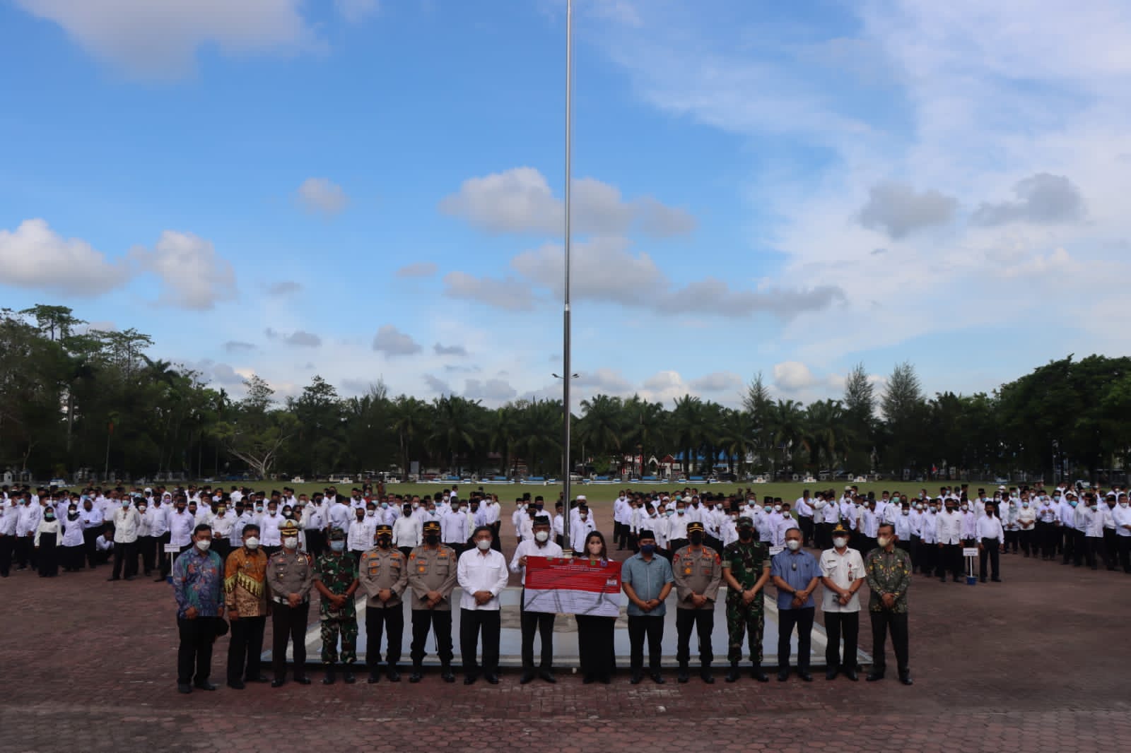 Deklarasi Damai, Wujudkan Pilkades Serentak Yang Aman Di Kabupaten Deli Serdang