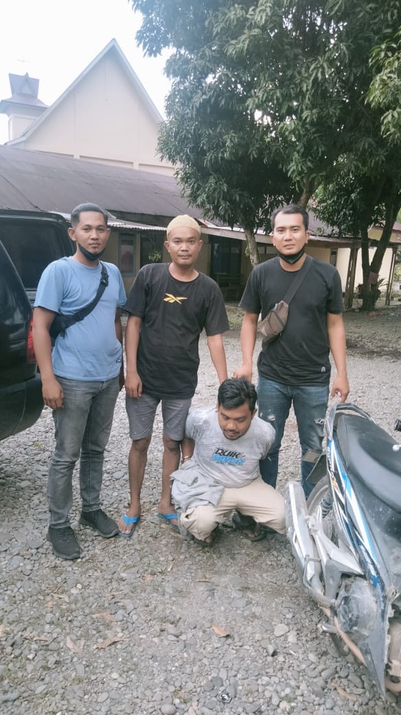 Polsek Selesai Polres Binjai Tangkap Pelaku Curanmor