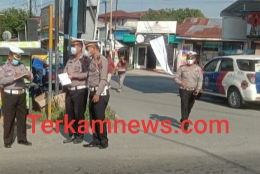 Dirlantas Polda Sumut dan Kasat Lantas Polres Batu Bara Survei Arus Jalan Menghadapi Mudik Lebaran 1443 H