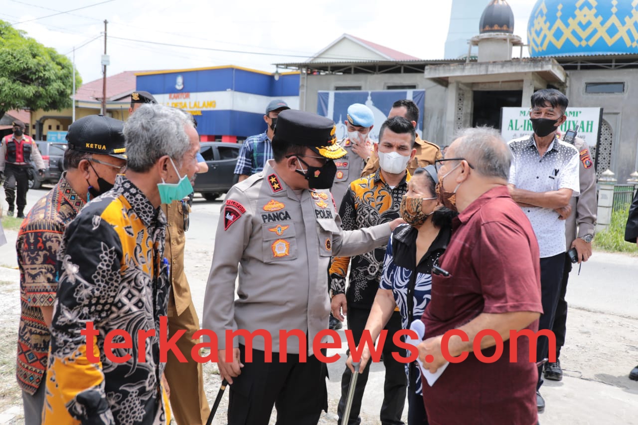 Kapolda Sumut Cek Pilkades Pastikan Berjalan Aman.
