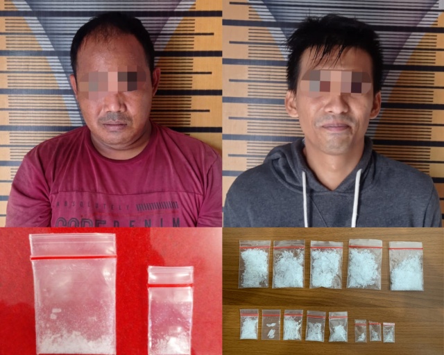 Satnarkoba Polres Tebing Tinggi Berhasil Ringkus 2 Orang Pemakai Sabu
