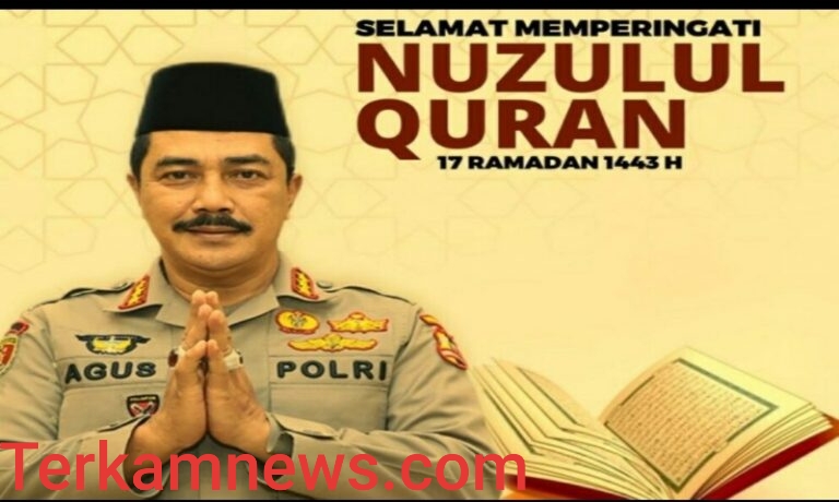 Peringati Malam Nuzulul Quran, Ini Pesan Pesan Penting dari Kabareskrim Polri.