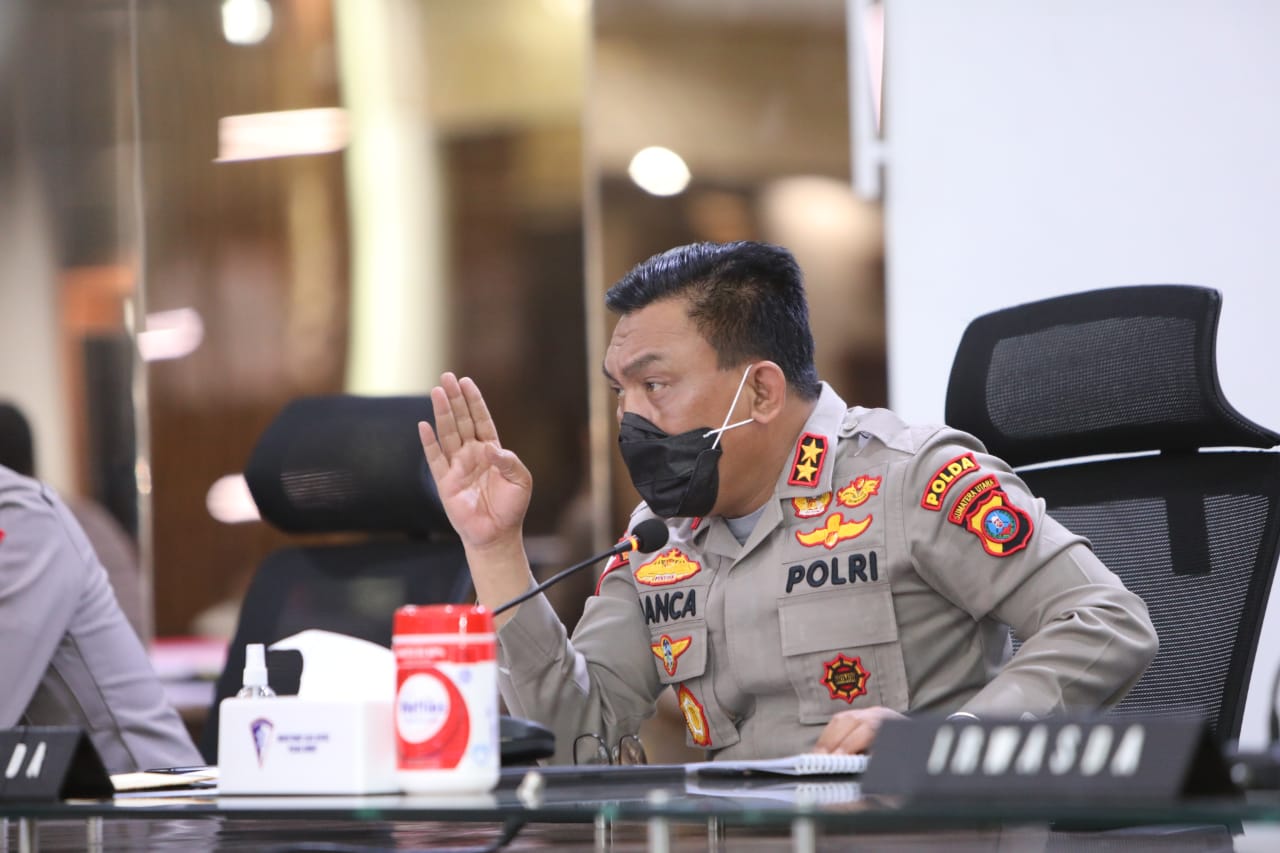 Kapolda Sumut Kumpulkan Perwira Pengendali Lapangan amankan Mudik Lebaran