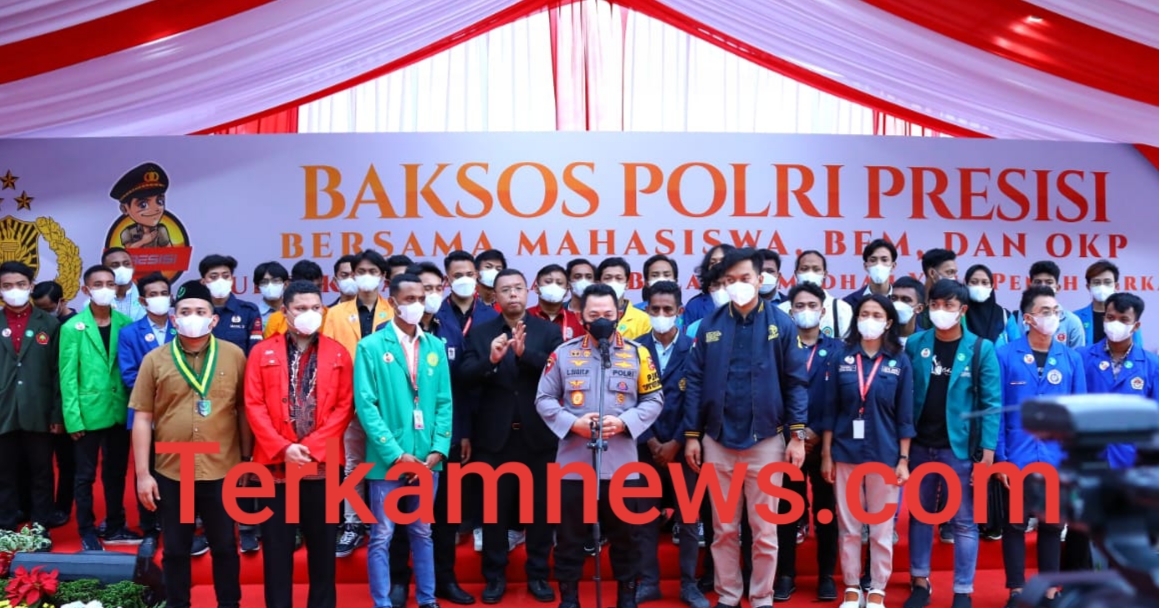 Bagikan Baksos Bareng Mahasiswa dan Pemuda, Kapolri: Teruslah Berkontribusi Terbaik untuk Bangsa 