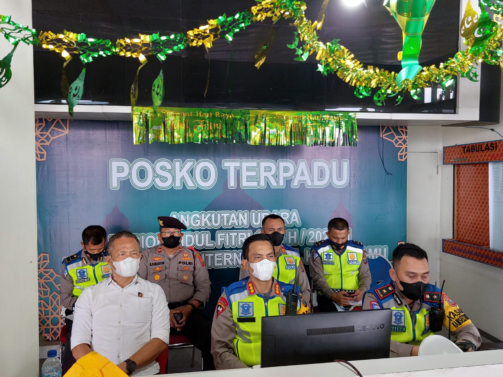 Kapolresta Deli Serdang Ikuti Zoom Meeting, Giat WASOPS ‘KETUPAT 2022’ yang diPimpin Oleh Irwasum Polri