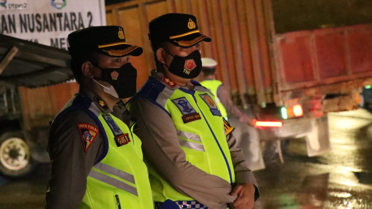 Kapolres Binjai Turun Langsung Pantau Arus Balik Lebaran