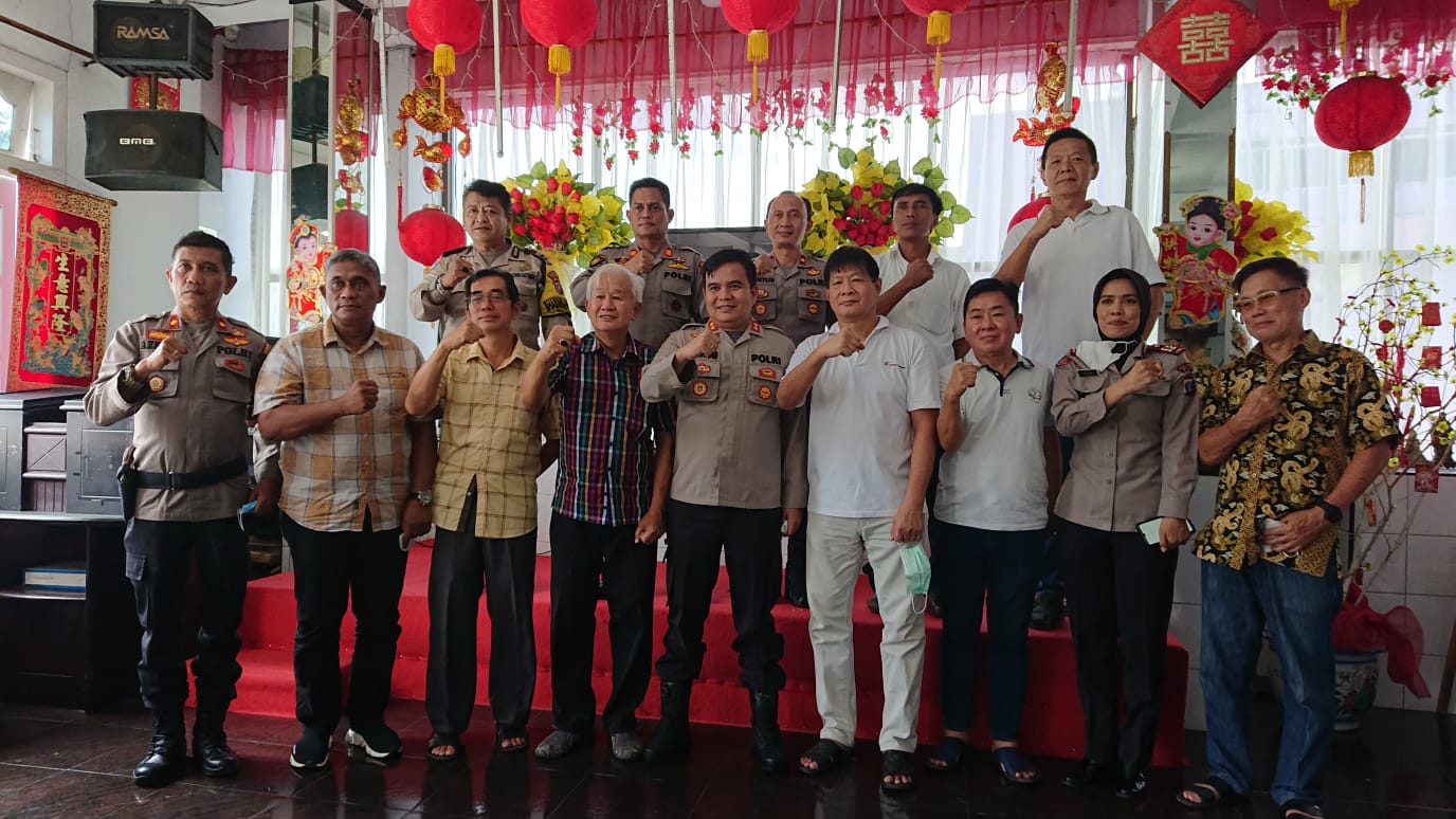 Kapolres Binjai Cek Langsung Persiapan Pengamanan Ibadah Waisak di Vihara Setia Dharma Binjai