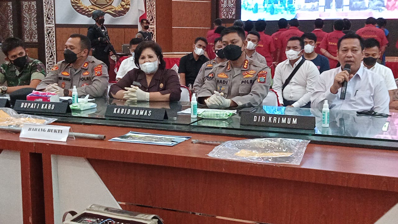 Polda Sumut Tetapkan 17 Tersangka Kasus Sengketa Lahan Di Tanah Karo Berakhir Bentrok