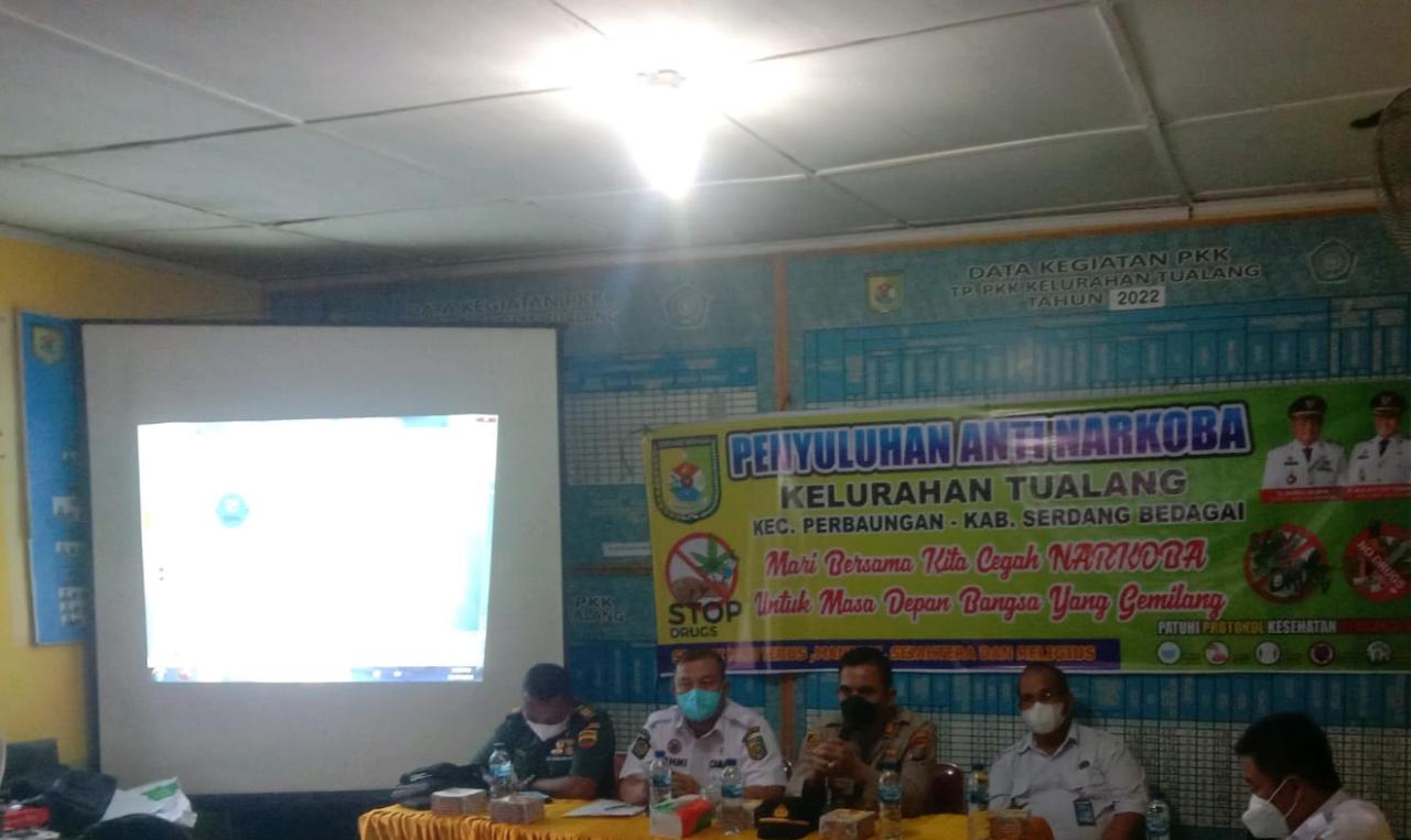 Polsek Perbaungan Gelar Penyuluhan Anti Narkoba