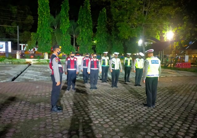 Satuan Samapta Polres Langkat adakan giat Blue Light Patrol pada Rabu malam (25/5) di sekitar wilayah hukum Kabupaten Langkat