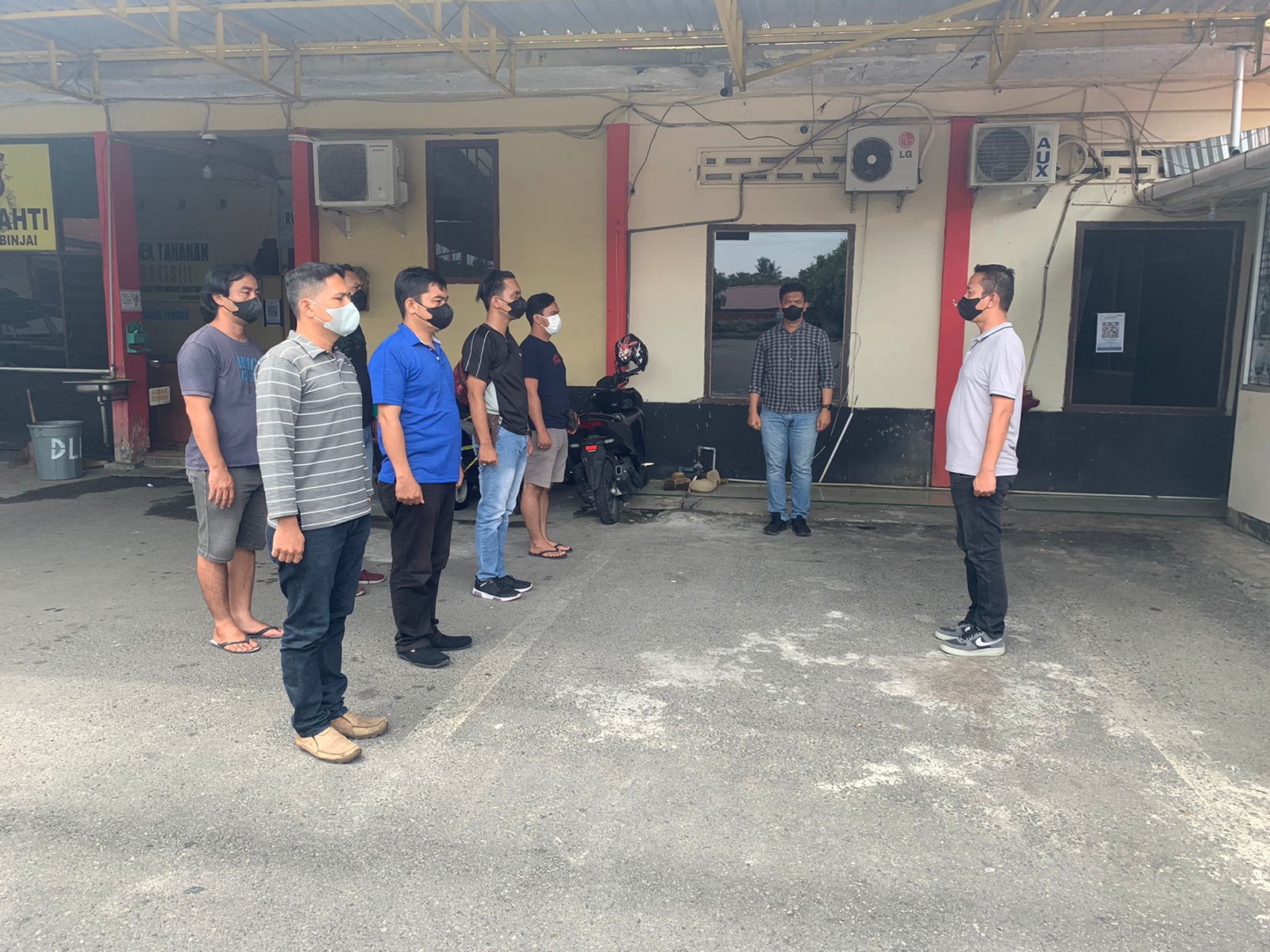 Kasatreskrim Narkoba Polres Binjai Pimpin GKN Di Binjai Utara