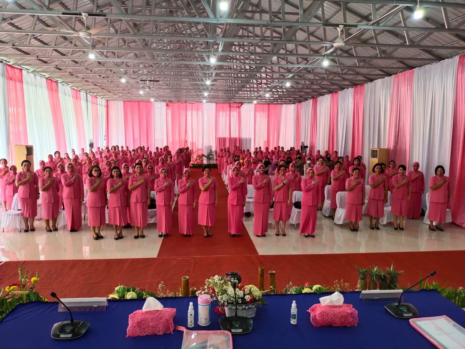 Ketua Bhayangkari Daerah Sumatera Utara Kunker Ke Polresta Deli Serdang