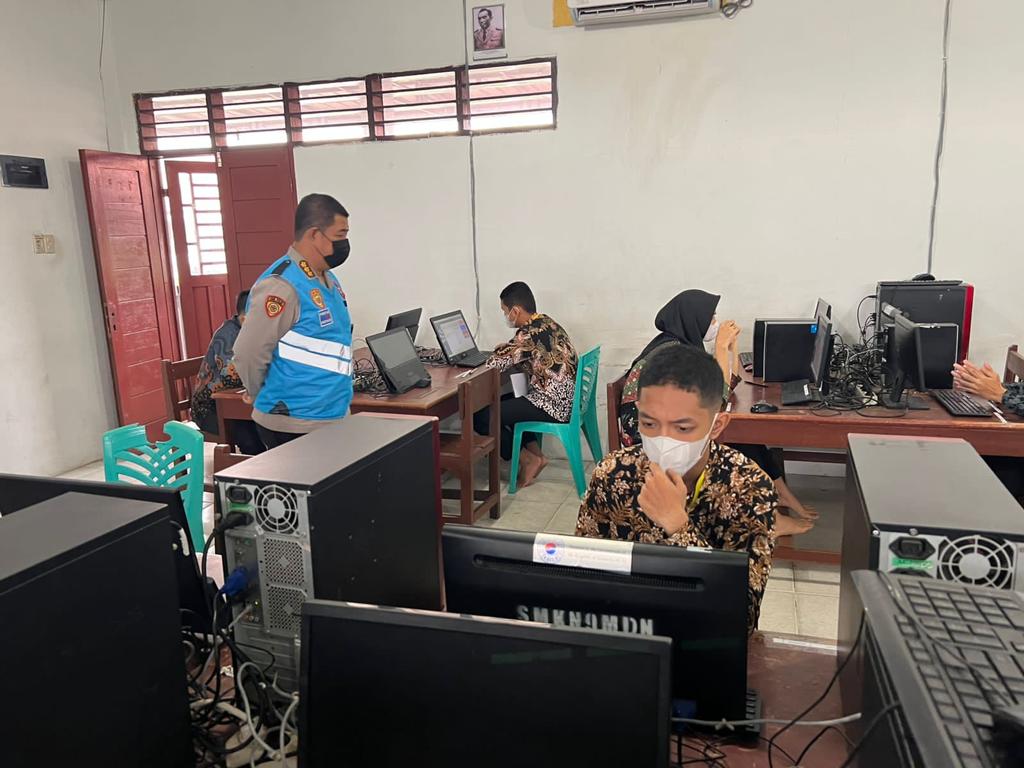 132 Casis Akpol Tahun 2022 Polda Sumut Ikuti Ujian CAT Akademik