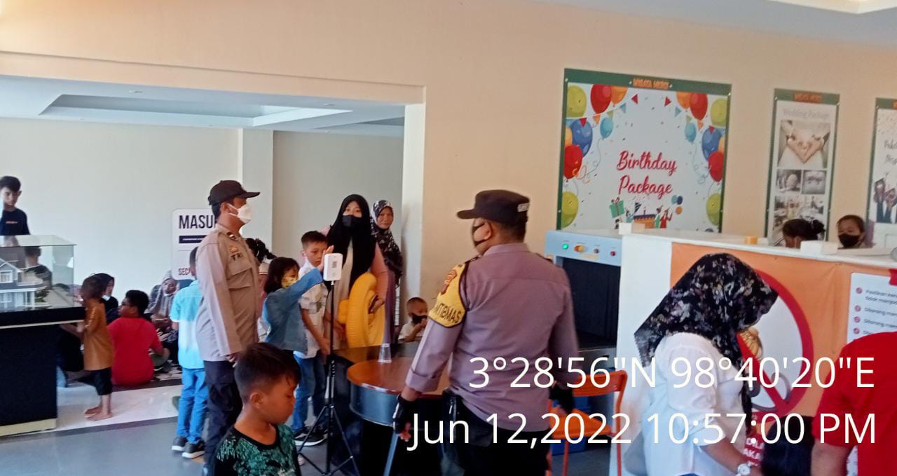 Polsek Namorambe Polresta Deli Serdang Laksanakan Patroli Ke Tempat Wisata