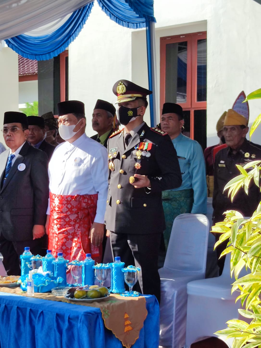 Kapolresta Deli Serdang hadiri Upacara Peringatan Hari Jadi Ke-76 Kabupaten Deli Serdang Tahun 2022