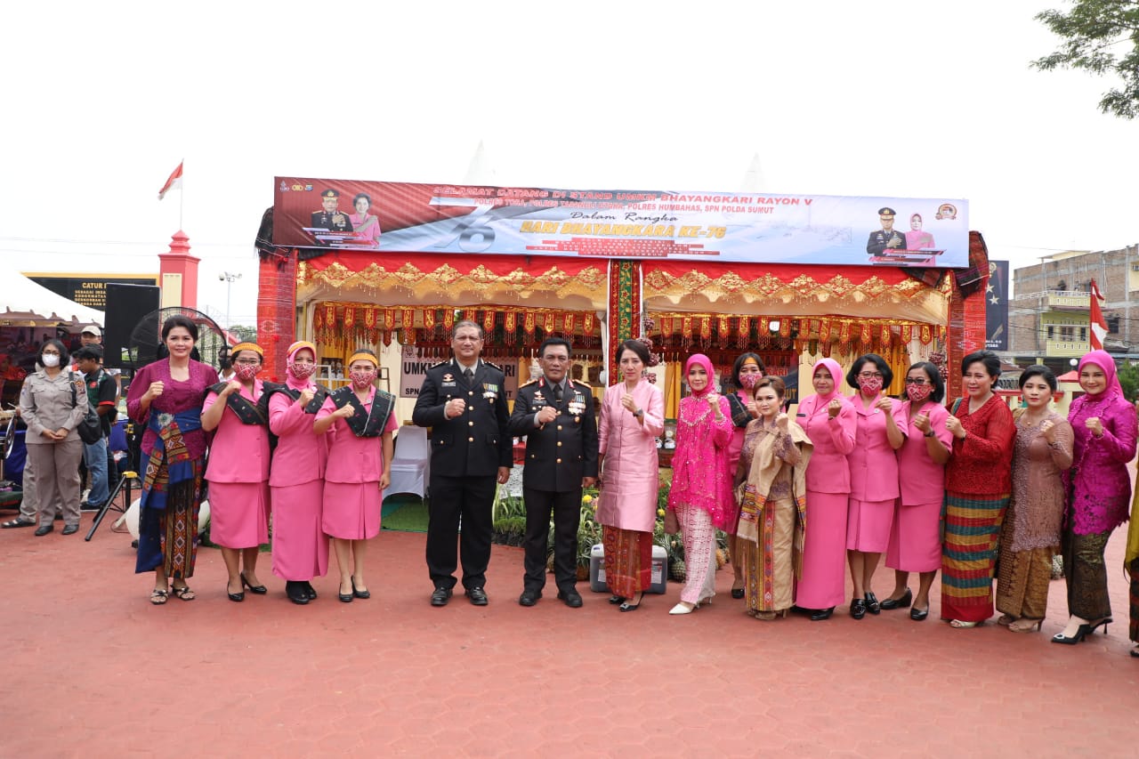 Peringati Hari Bhayangkara 76, Polda Sumut Gelar Bazzar UMKM