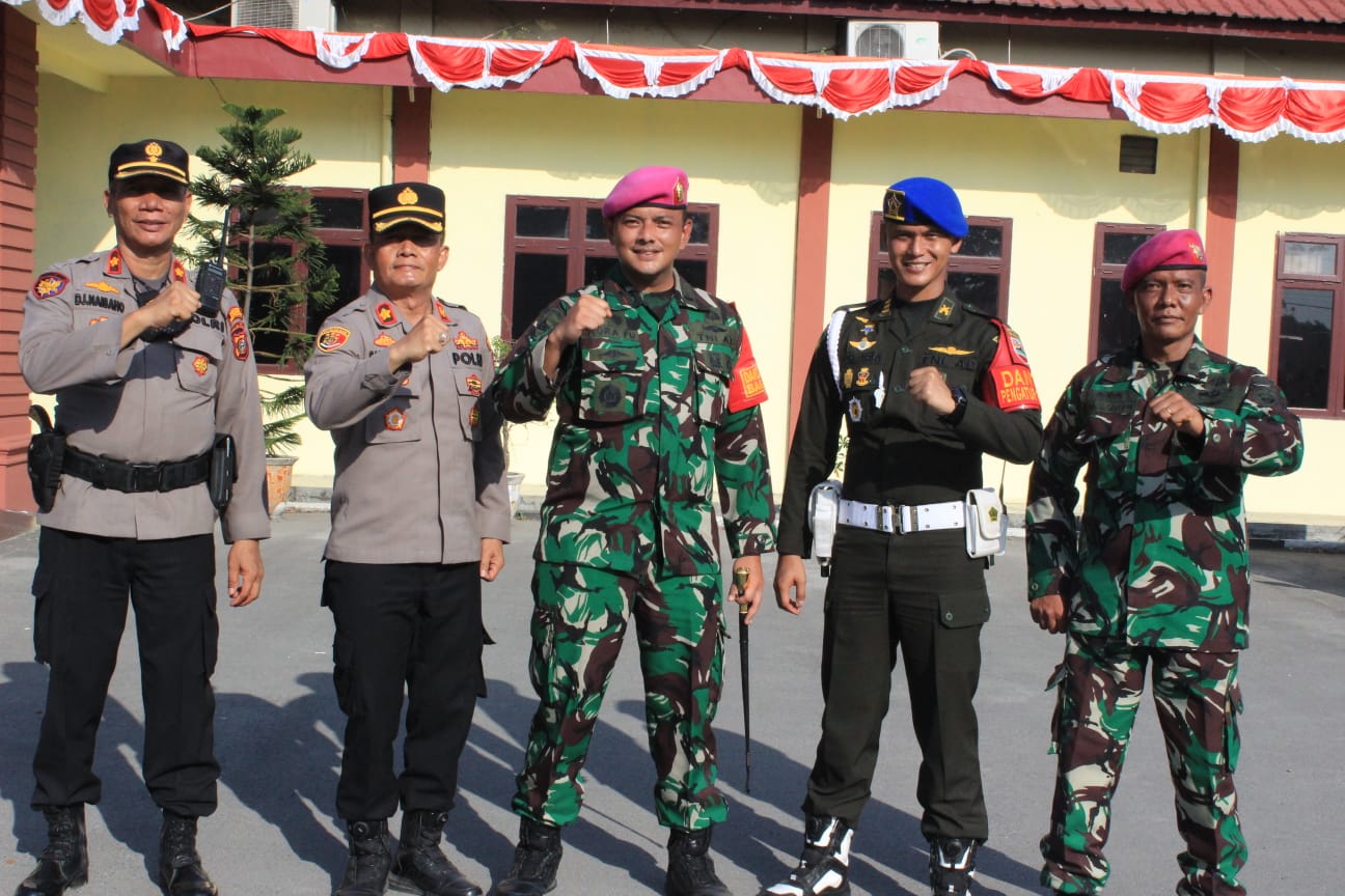 Personil Subdenpom I/5-1 Belawan Laksanakan PAM VVIP Kunker Presiden RI Joko Widodo