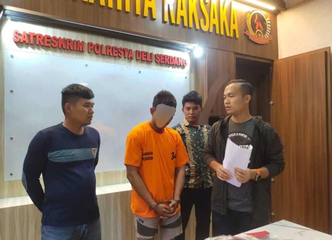 Sat Reskrim Polresta Deli Serdang Tangkap Pelaku Curas