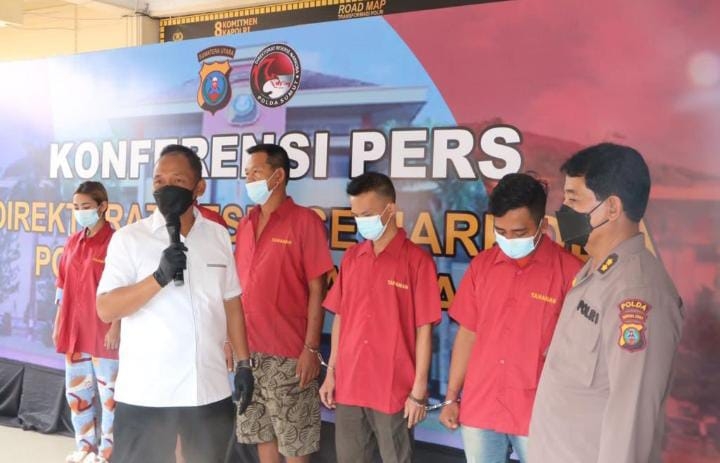 Polda Sumatera Utara berhasil menggagalkan peredaran Narkoba jenis Sabu sebanyak 30 kg, Ganja sebanyak 10 kg dan ekstasi sebanyak 1.996 butir