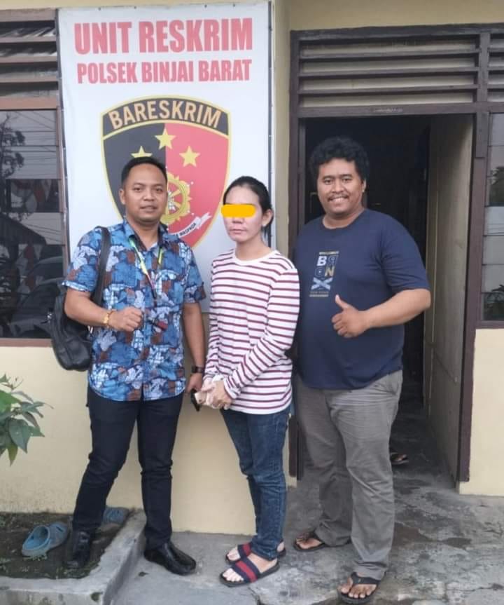 Unit Reskrim Polsek Binjai Barat Amankan Terduga Pelaku Penganiayaan