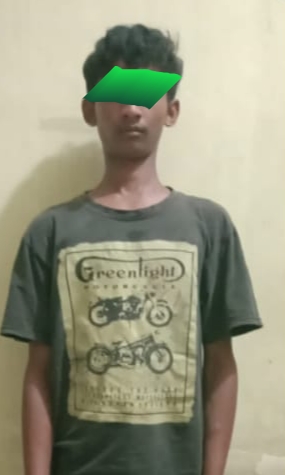 DUA ORANG LAKI-LAKI PENGANGGURAN CURI PAGAR GEREJA DIAMANKAN POLSEK BINJAI TIMUR