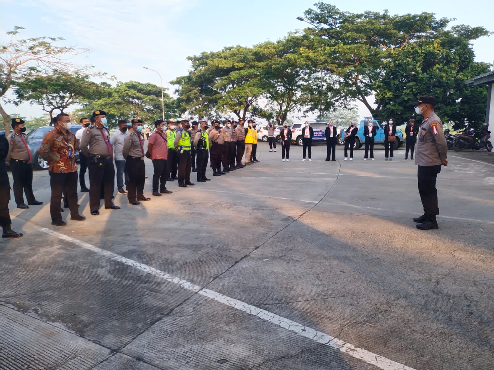 Hari Kedua pengamanan Kedatangan Delegasi W-20 di Bandara Internasional Kualanamu, Situasi Aman Kondusif