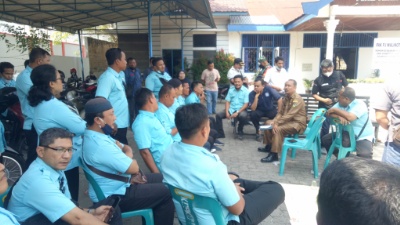 KARYAWAN PDAM TIRTA BULIAN TEBINGTINGGI LAKUKAN MOGOK KERJA