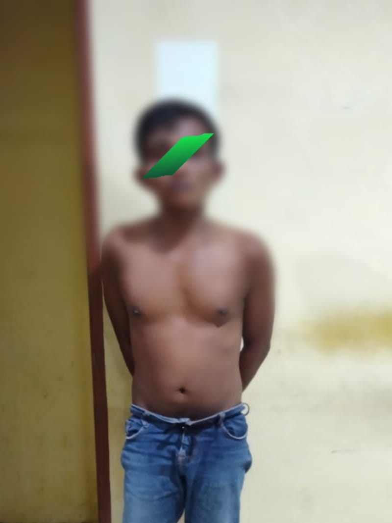 Personil unit Reskrim Polsek Pantai Labu Polresta Deli Serdang amankan pelaku Kasus Penganiayaan Berat