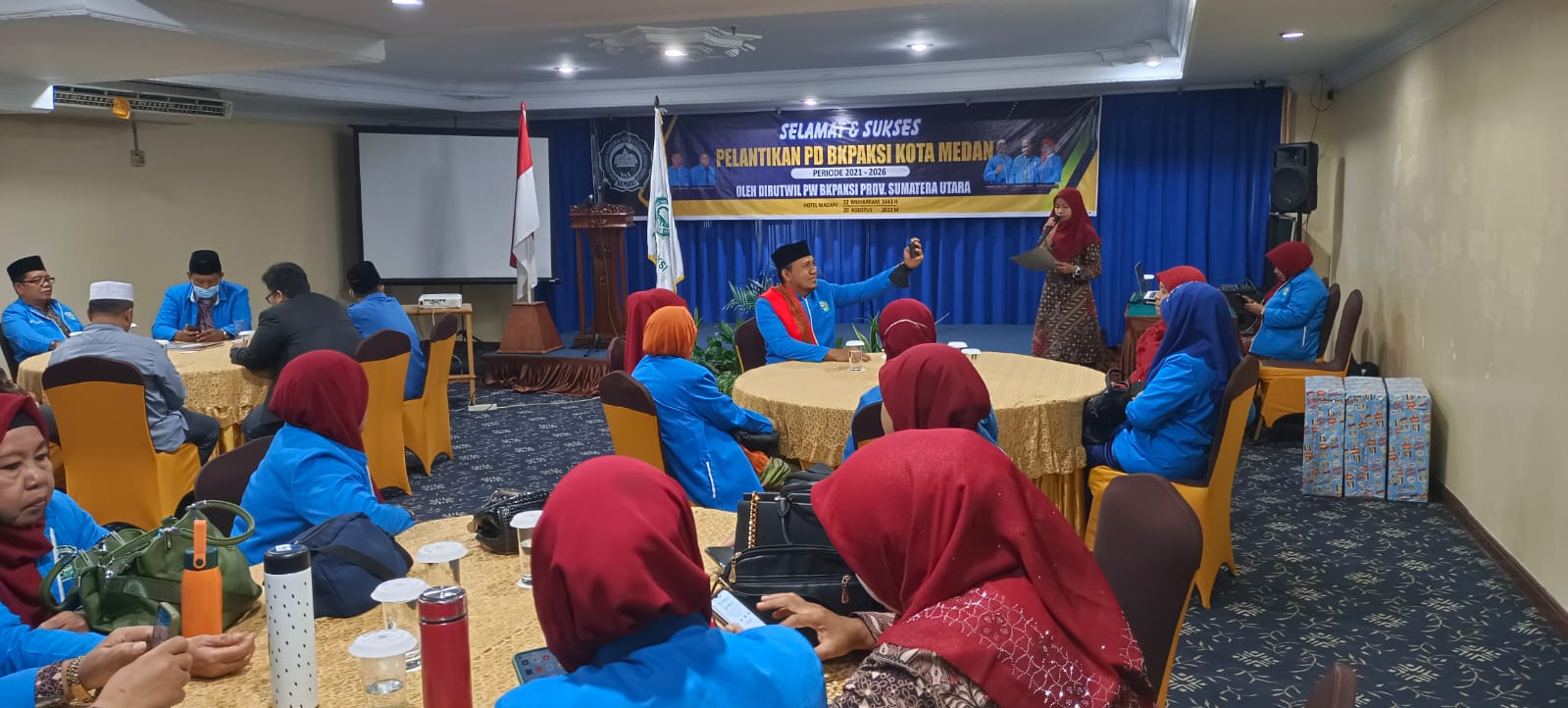 PELANTIKAN PD BKPAKSI KOTA MEDAN PRIODE 2021-2026 DIGELAR DI KOTA MEDAN