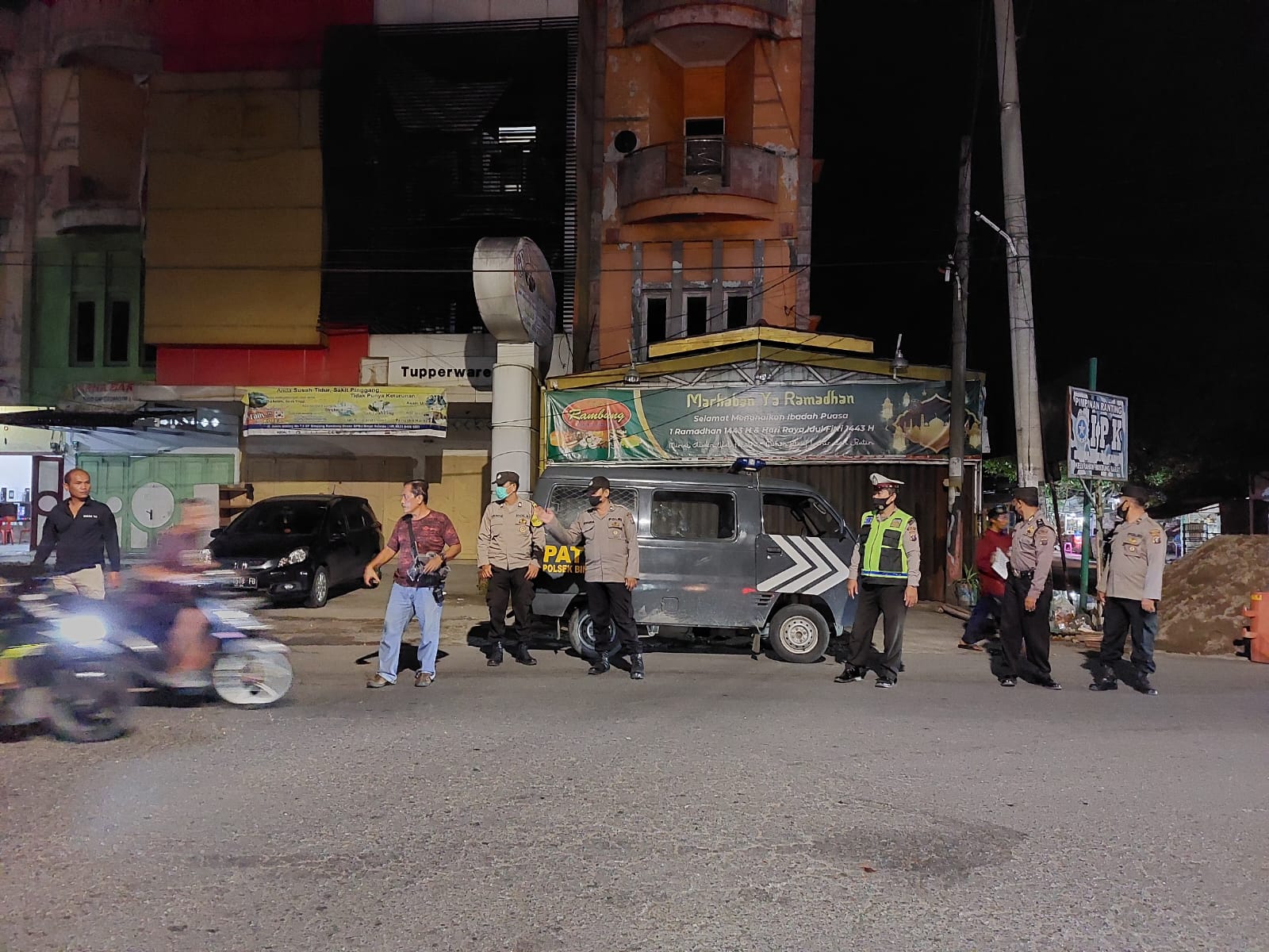 POLSEK BINJAI SELATAN LAKSANAKAN PENERTIBAN SEPEDA MOTOR KNALPOT BLONG