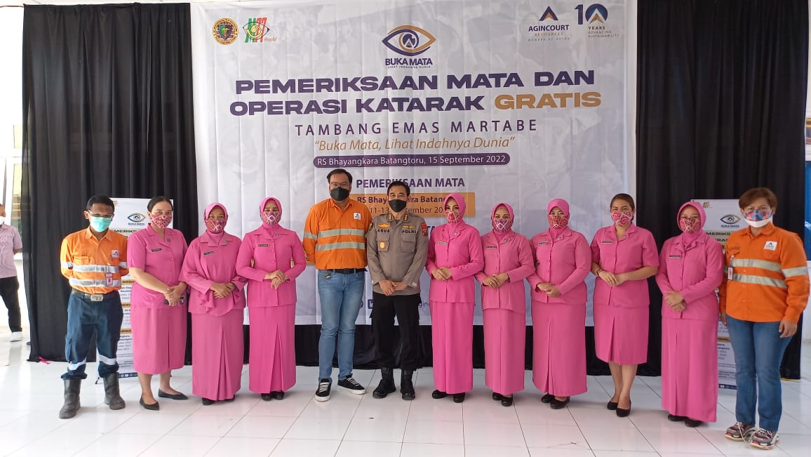 Polda Sumut Gelar Operasi Katarak Gratis Bersama PT. AR, Kabid dokes : dekatkan pelayanan kesehatan untuk masyarakat