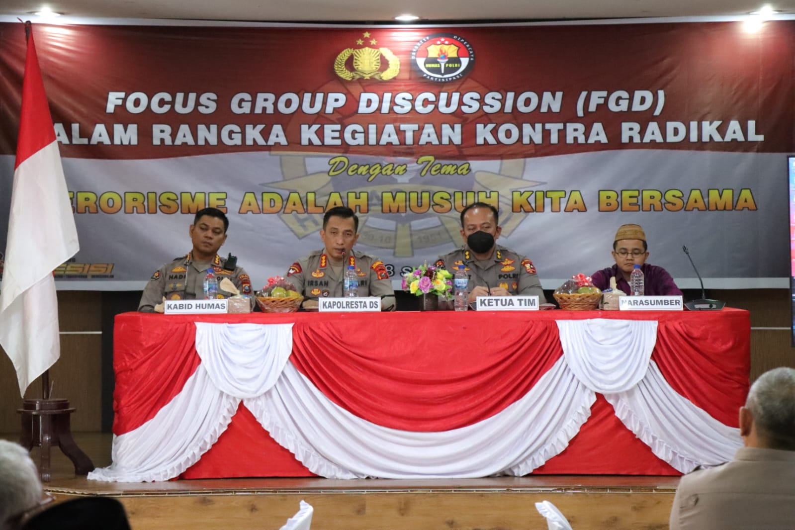 Div Humas Polri Selenggarakan Focus Group Discussion (FGD) di Polresta Deli Serdang