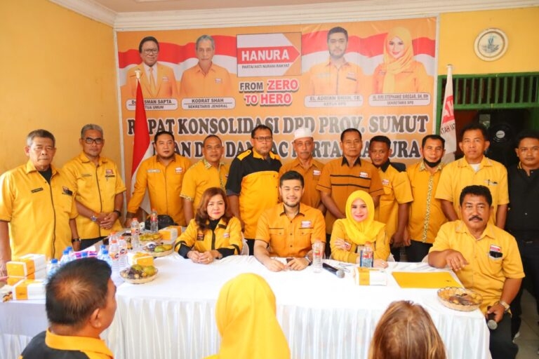 El Adrian Shah: Administrasi Hanura Sergai Rapi dan Baik, Kawal 867 KTA di Sipol Agar Menjadi Daftar Pemilih Berkelanjutan
