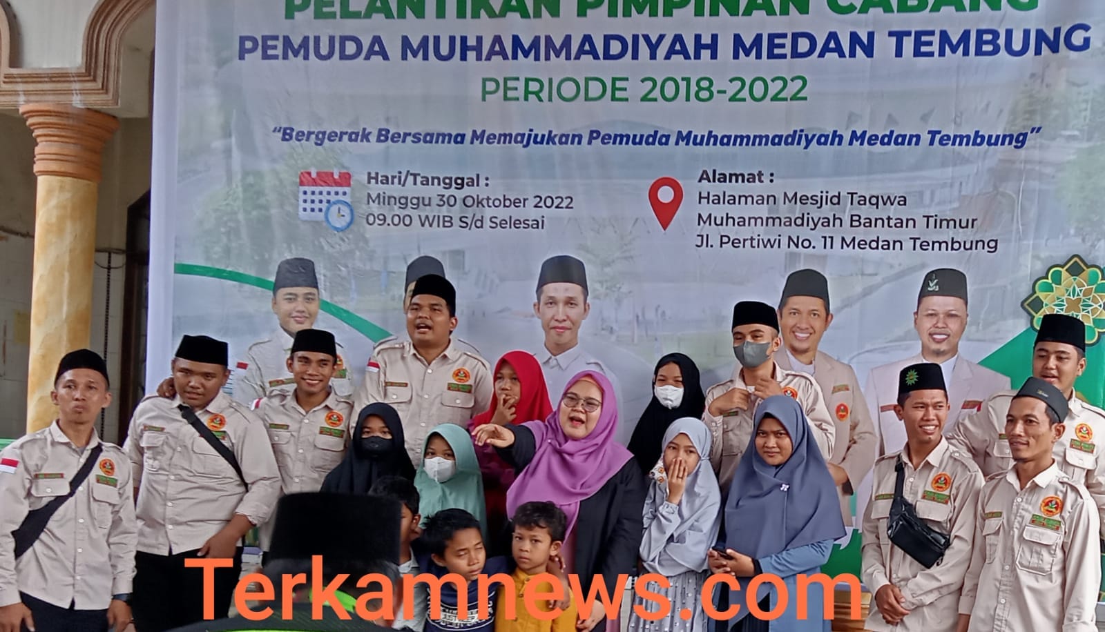 Pelantikan Pimpinan Cabang Pemuda Muhammadiyah Medan Tembung Periode 2018 – 2022 Berjalan Sukses