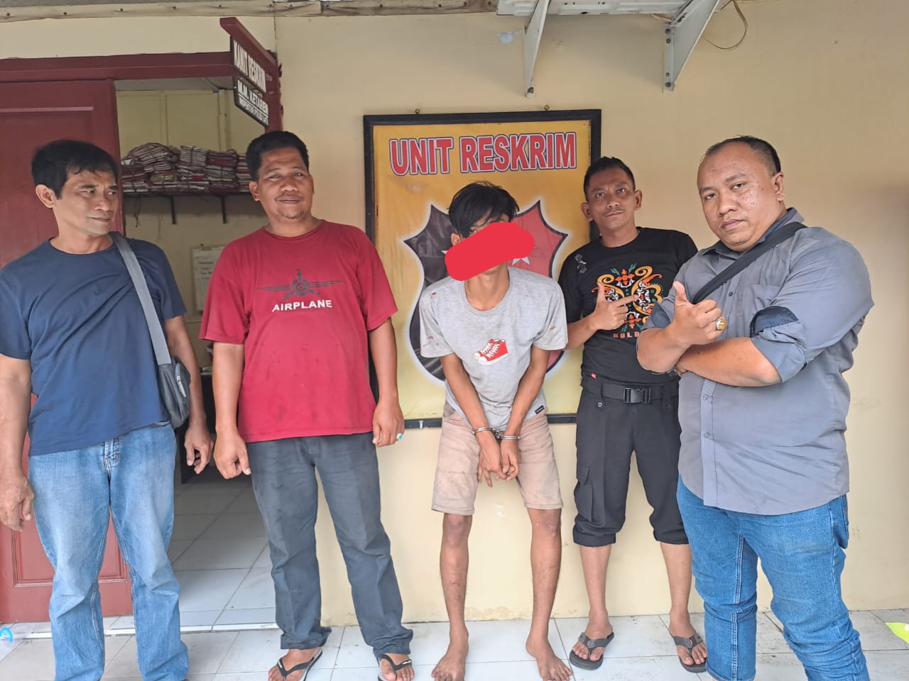 UNIT RESKRIM POLSEK BINJAI KOTA UNGKAP KASUS CURANMOR.