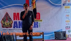 Ketua Umum PB Pendawa Buka Bazaar UMKM Maulid Akbar Nabi Muhammad SAW 1444 H.