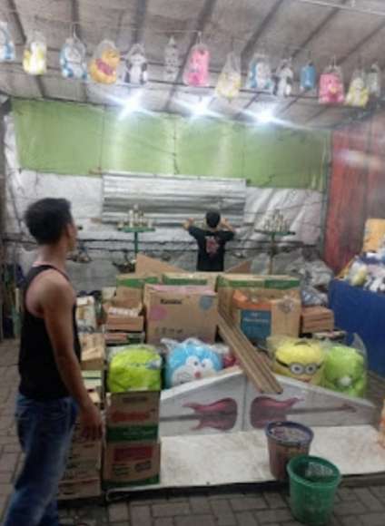 Hiburan Rakyat (Pasar Malam) di Duga Ada Unsur Ketangkasan Berbau Judi.