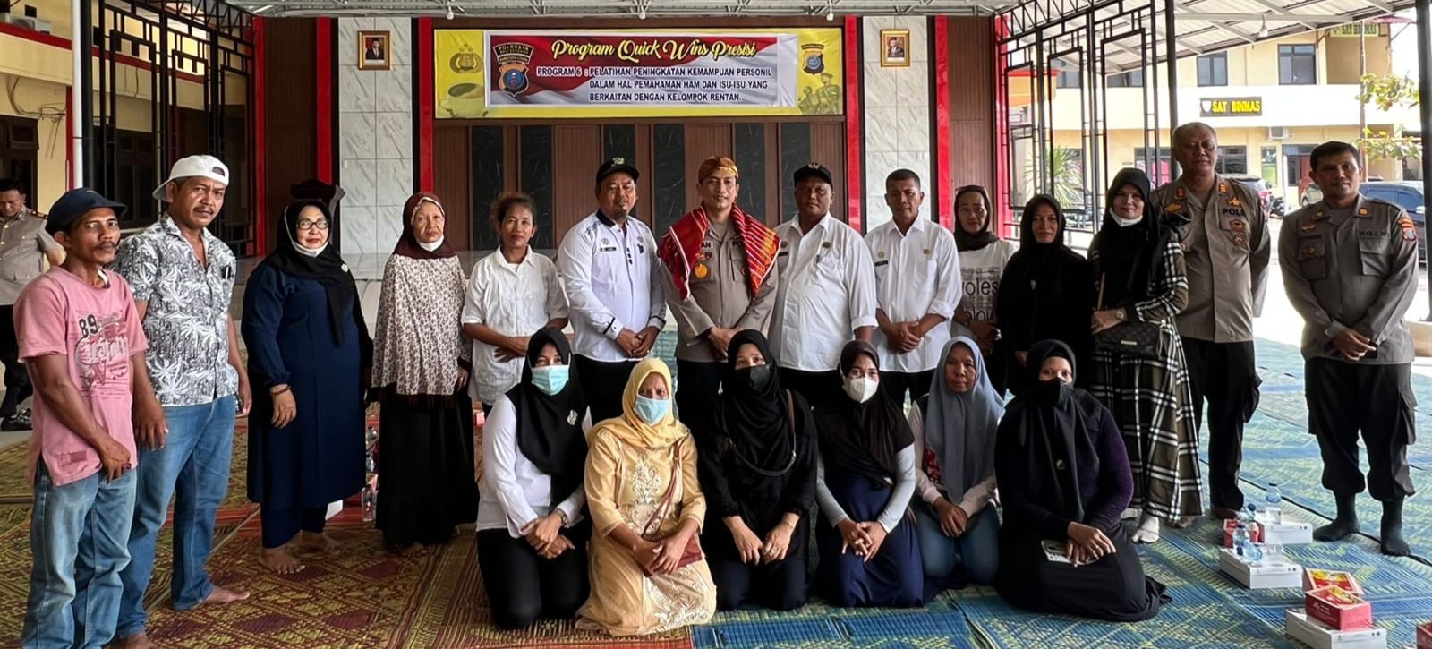 Kapolresta Deli Serdang Terima Kunjungan Silaturahmi dari Warga Kecamatan Biru – Biru.
