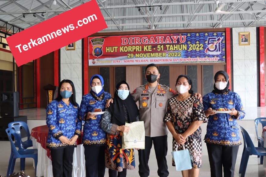 Polresta Deli Serdang Gelar Acara Syukuran HUT KORPRI Ke – 51 Tahun.