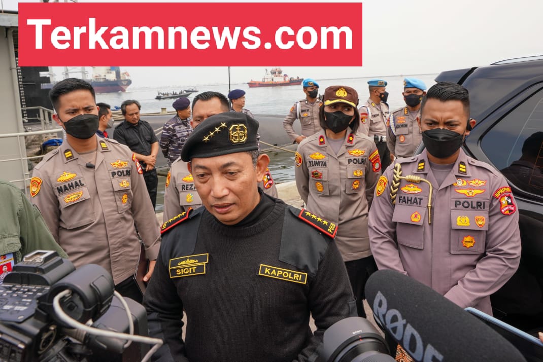 Kapolri Pastikan Proses Pencarian Kru Helikopter P-1103 Dilakukan Maksimal.