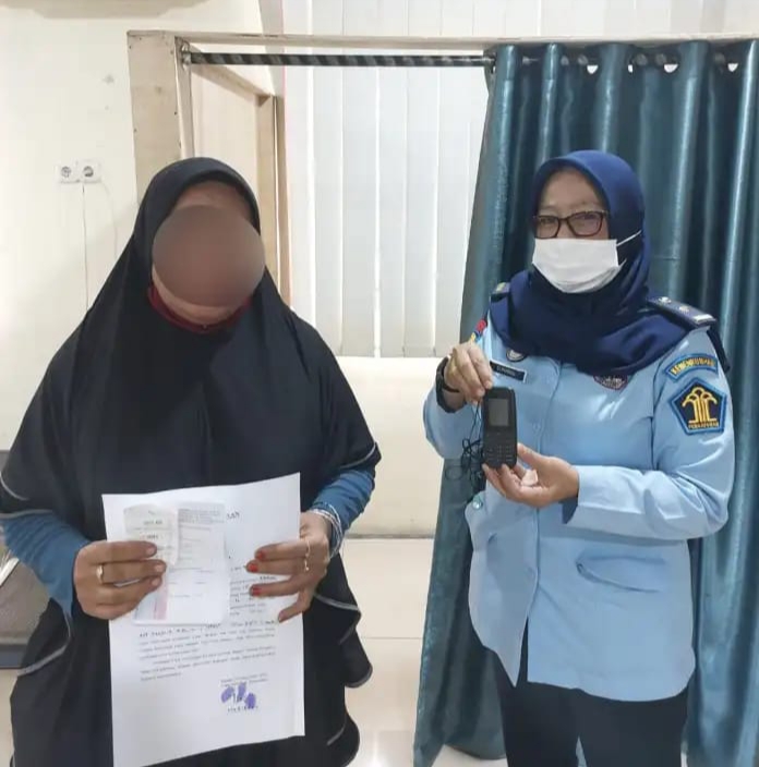 Rutan Kelas 1 Medan Gagalkan Pengunjung Yang Membawa Handphone