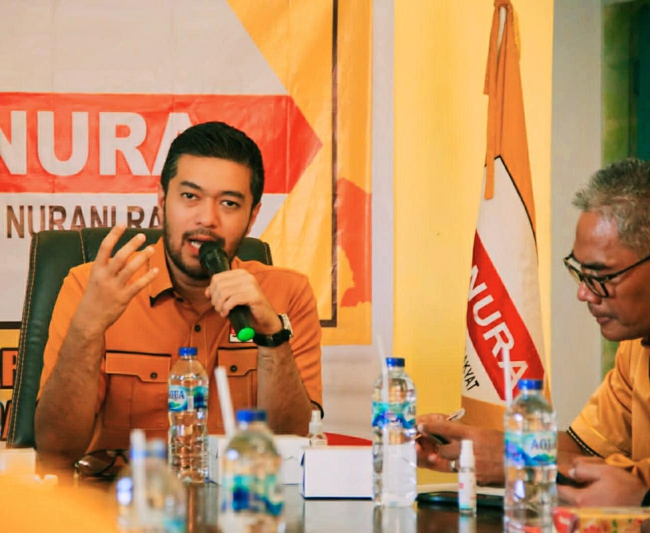 El Adrian Shah Senang Partai Hanura Pertama Lolos Verifikasi