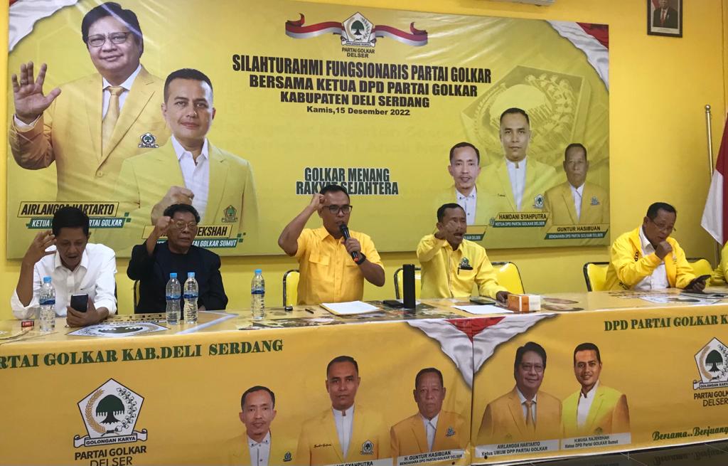 H. Hamdani Syahputra : Fungsionaris Harus Kerja Membesarkan Partai Golkar