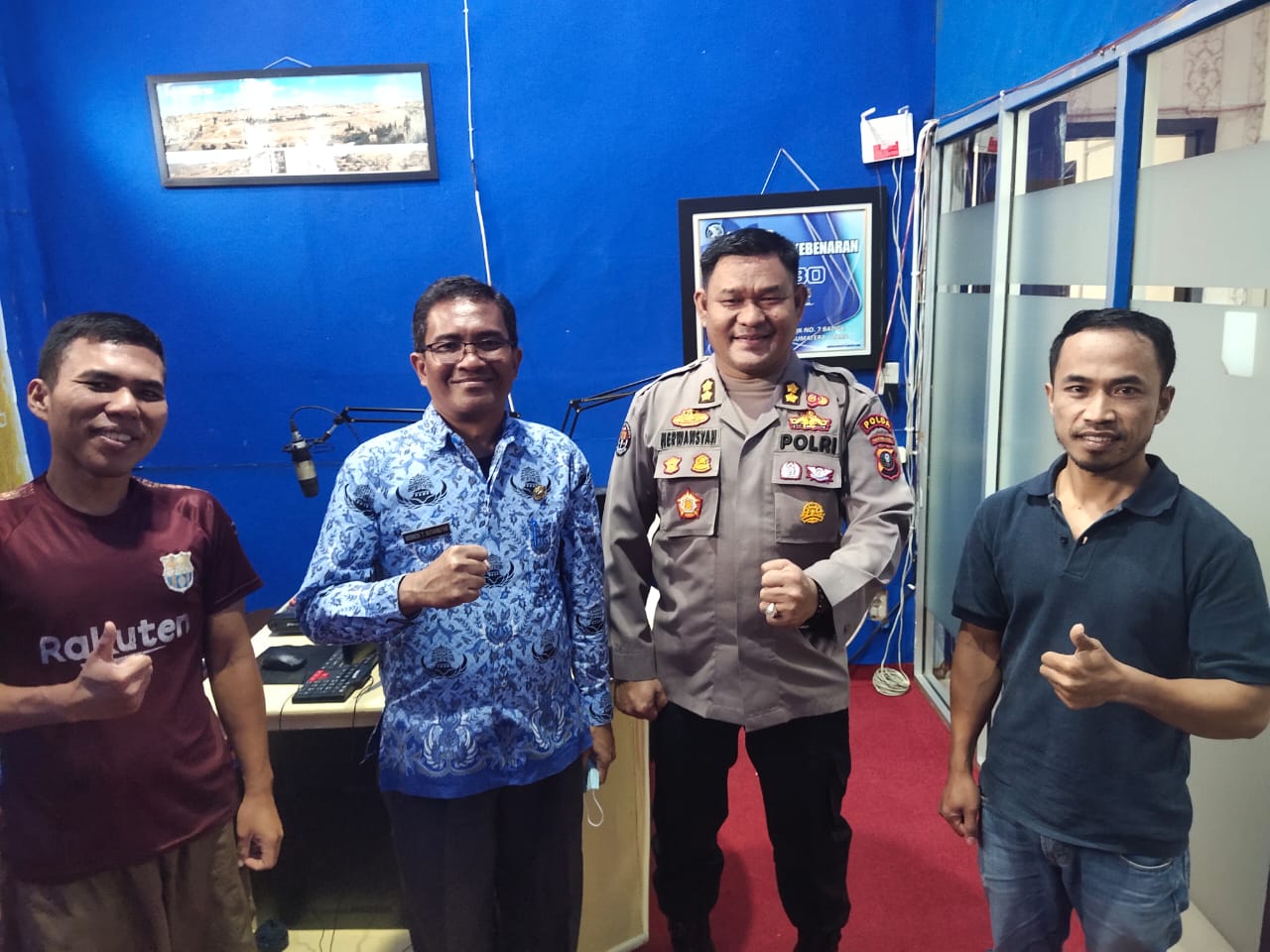 Pemkab Toba bersama Polda Sumut Sosialisasi Formula 1 Power Boat Race F1H2O.