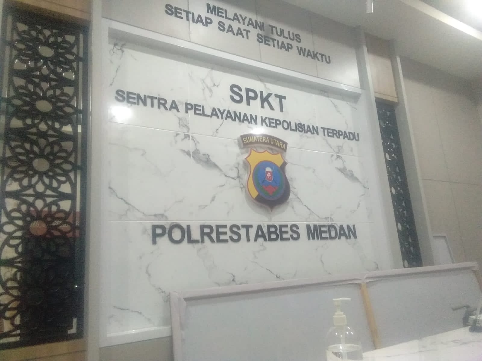Bangunan Baru SPKT Polrestabes Medan Kini Lebih Segar Dan Lebih Elegan