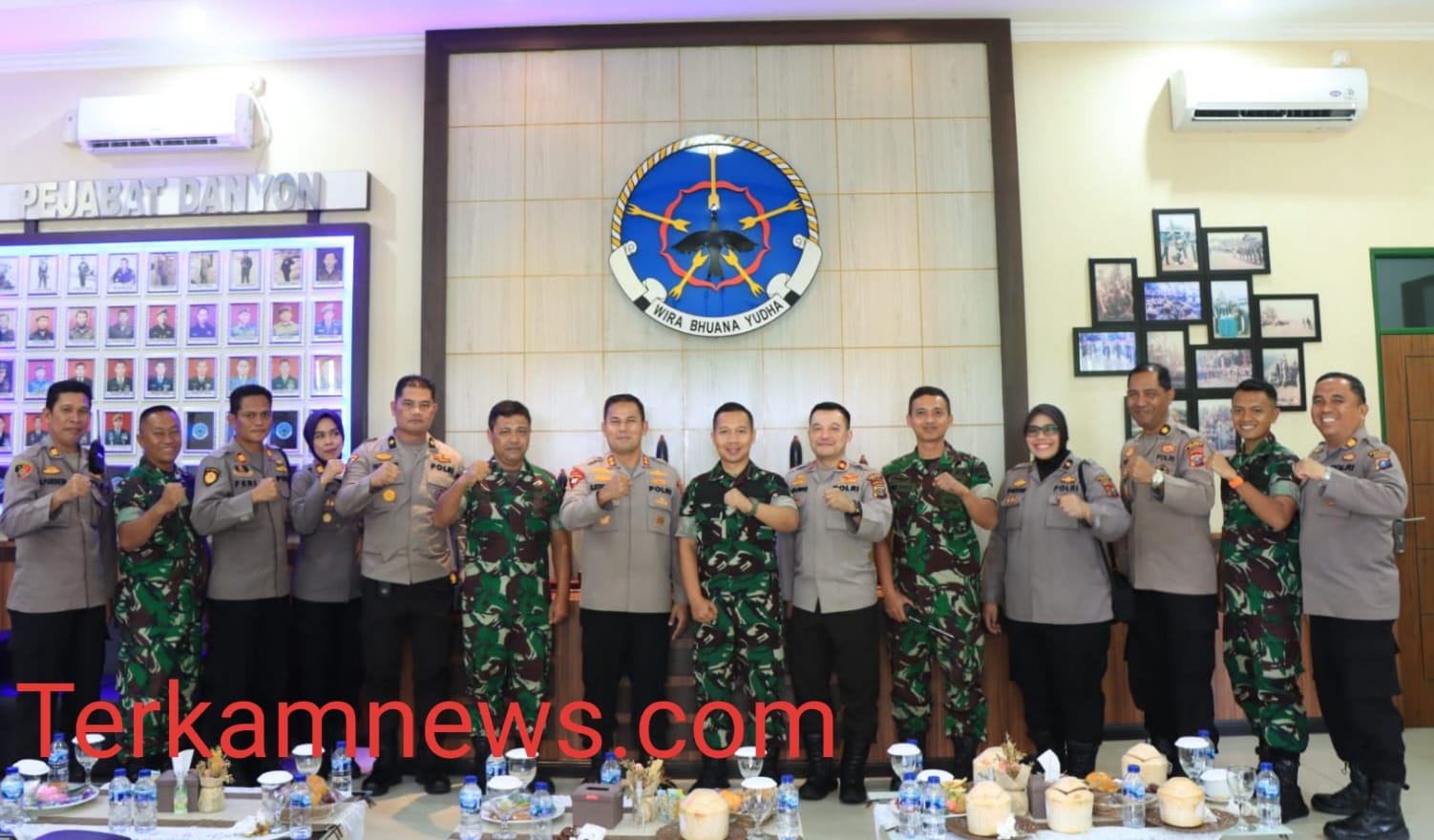 Kapolres Binjai Silaturahmi ke Mako Yonarhanut 11/WBY