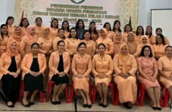Pengurus Dharma Wanita Persatuan Rutan Kelas I Medan Periode 2023 – 2025 Di Kukuhkan