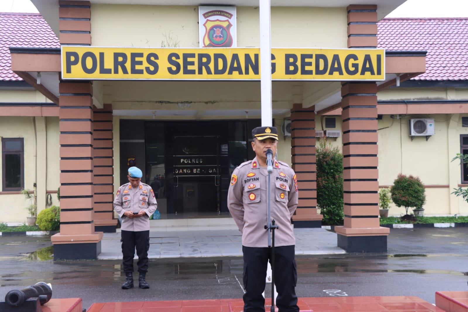 Apel Gabungan Patroli Skala Besar Dalam Pengamanan Perayaan Tahun Baru Imlek 2574 Tahun 2023